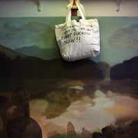 Drawing A Line – Tote Bag Snow