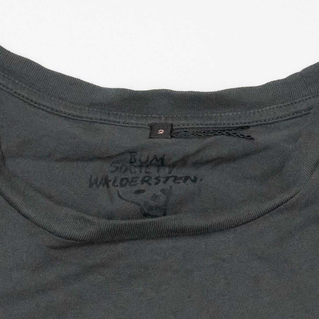 Drawing A Line T-shirt Ink
